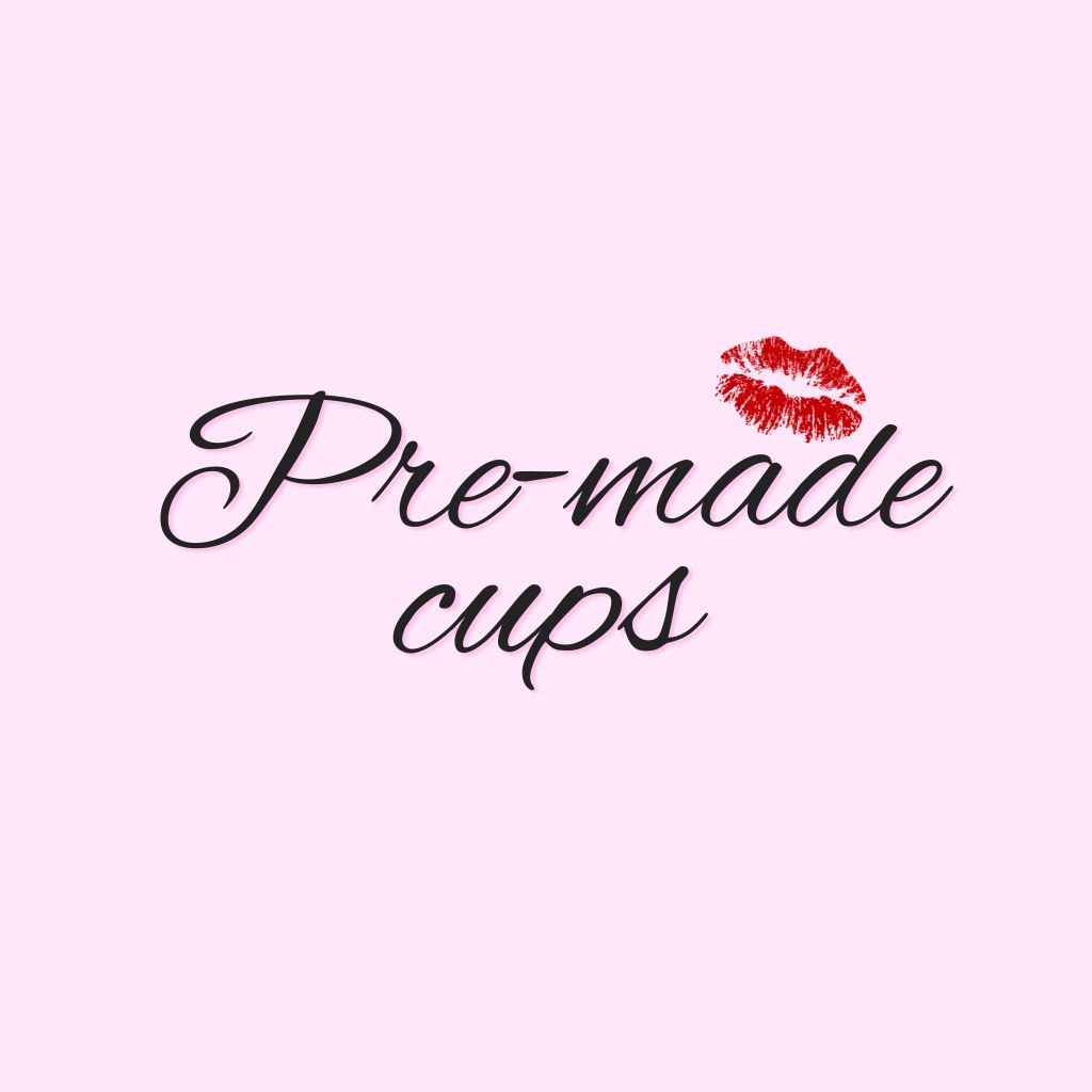 pre made custom made snow globe cups